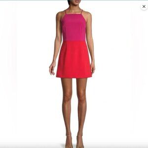 FRENCH CONNECTION Colorblock Mini Dress NWT